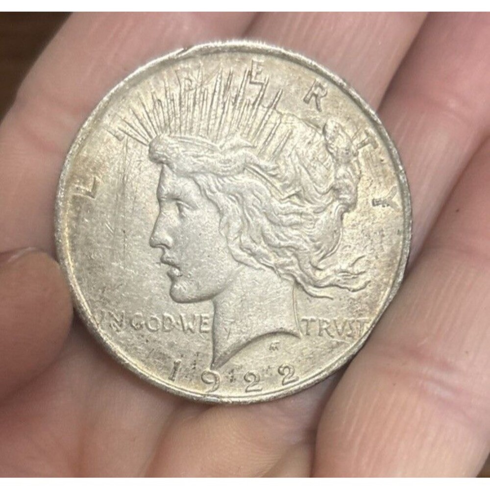 1922 Liberty Peace One Dollar Ungraded 90% silver